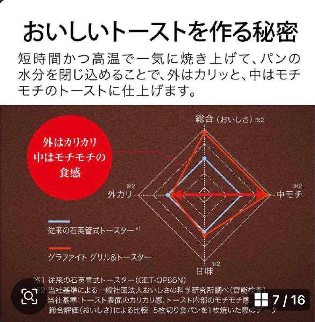 新品　アラジン トースター AGT-G13B(G) 4枚焼 Aladdin