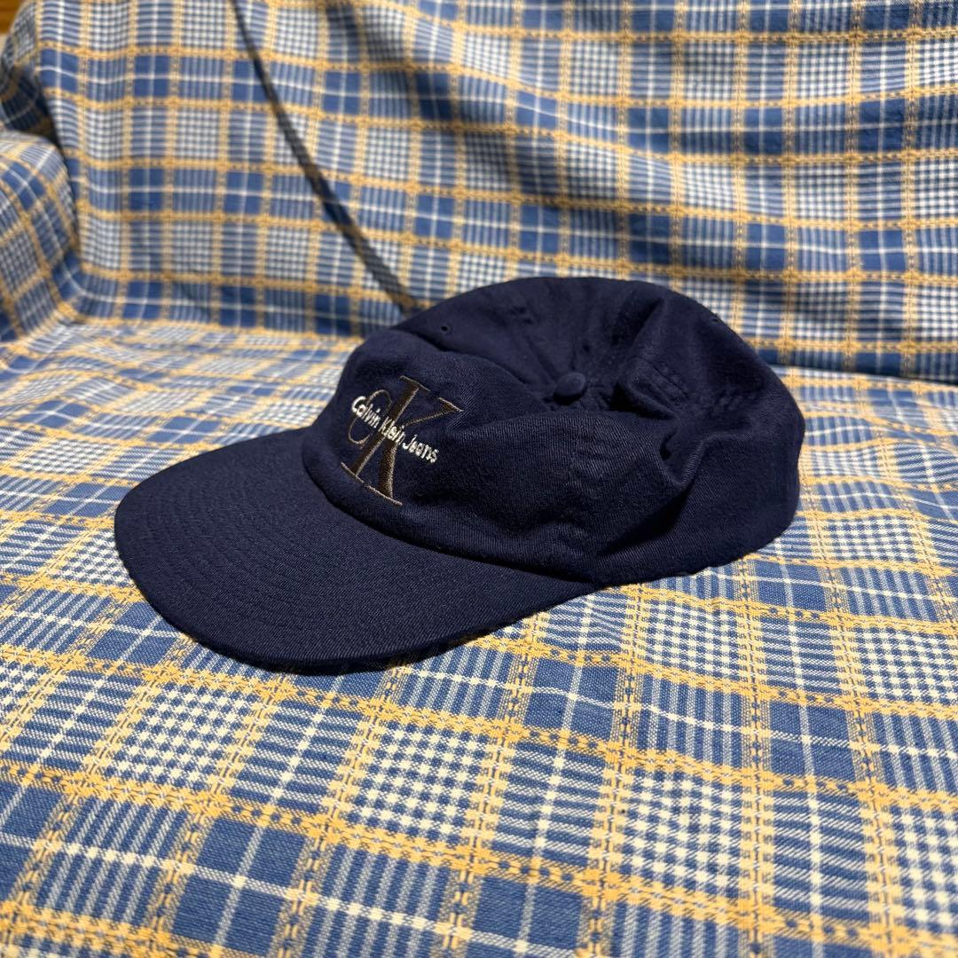 帽子 Kns 90s   vintage navy cap