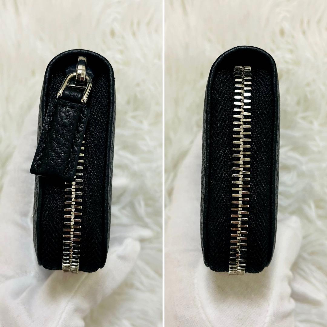 【りょう】✨付属完備✨PRADA ケース ラウンドファスナー レザー