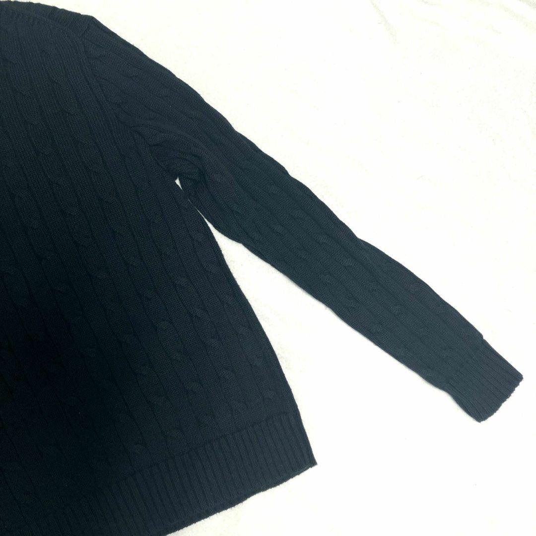 POLO RALPH LAUREN　ケーブルニット LG　170/96A 紺
