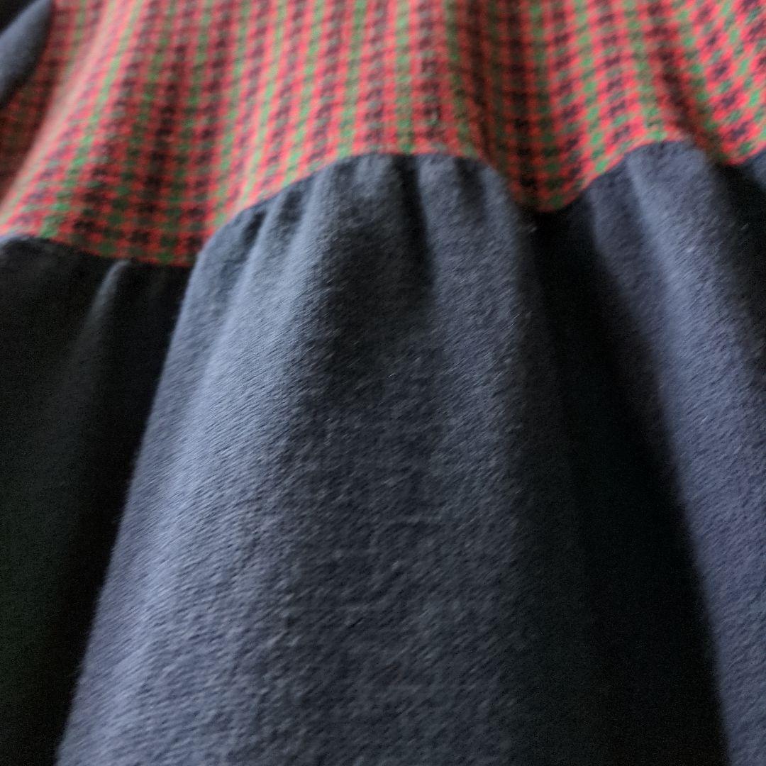 ファミリア　ニットワンピース