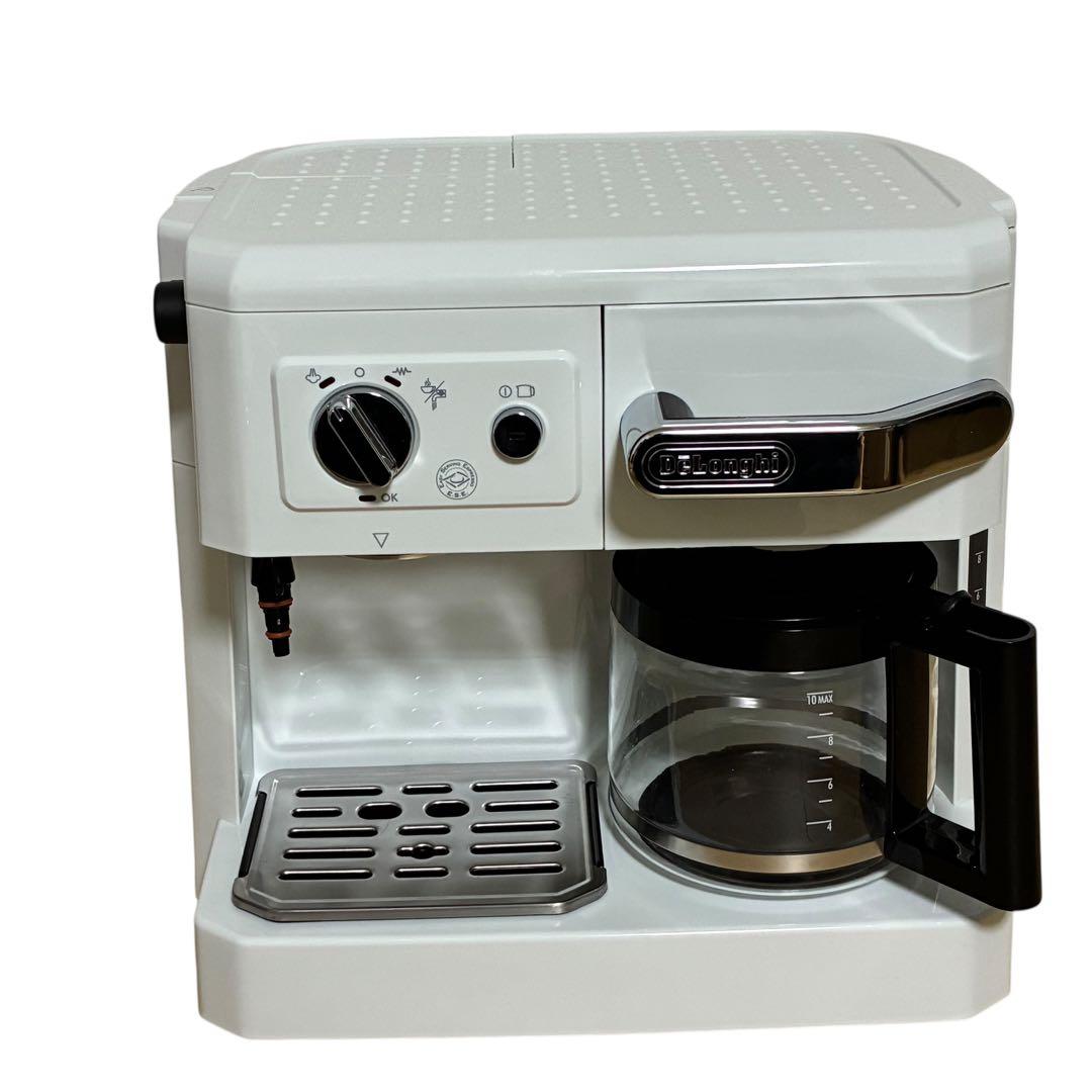デロンギ コンビコーヒーメーカー BCO410J-W エスプレッソ ドリップ