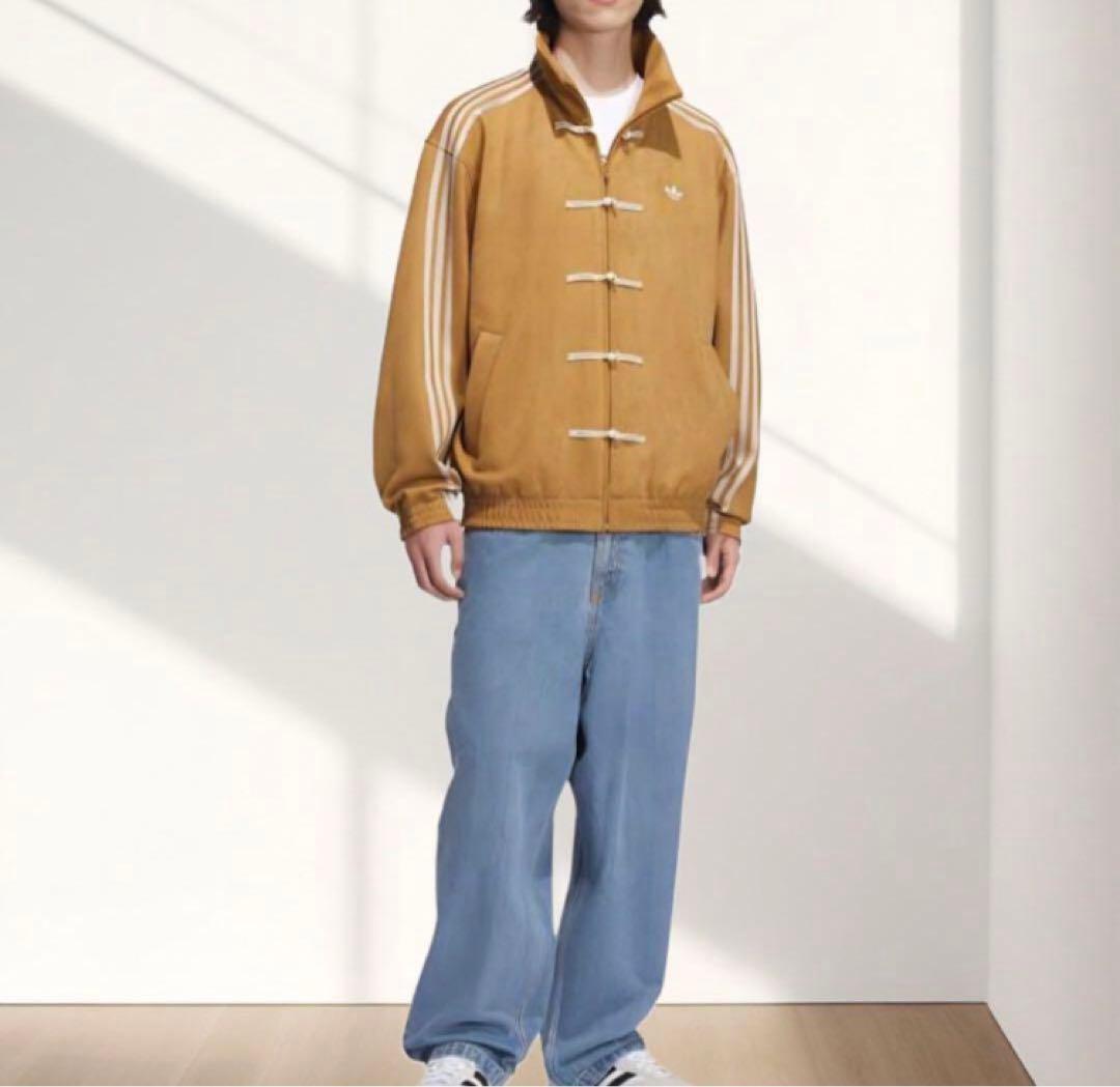 新品 adidasアディダス 中国限定 蛇年トラックジャケット イエロー M