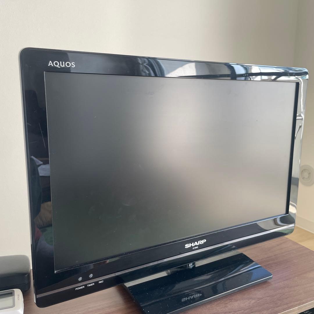 美品　SHARP LC-22K5 22インチ液晶テレビ　コード　リモコン付
