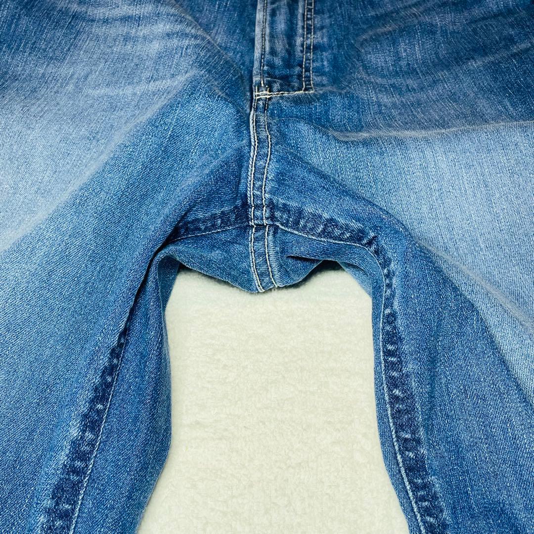 YANUK JOAN 別注JEANS FACTORYハイウエスト ワイドデニム