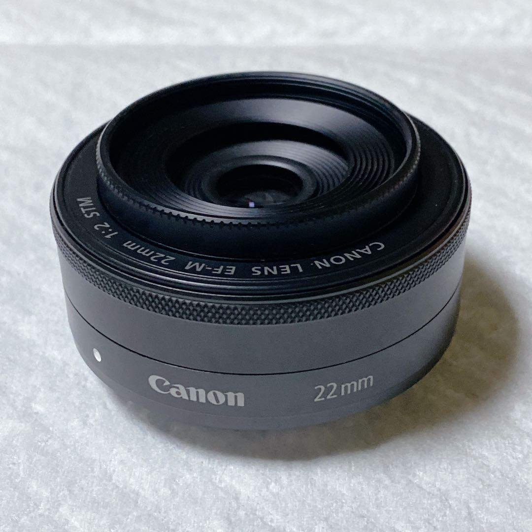 極美品 Canon 単焦点広角レンズ EF-M22mm F2 STM
