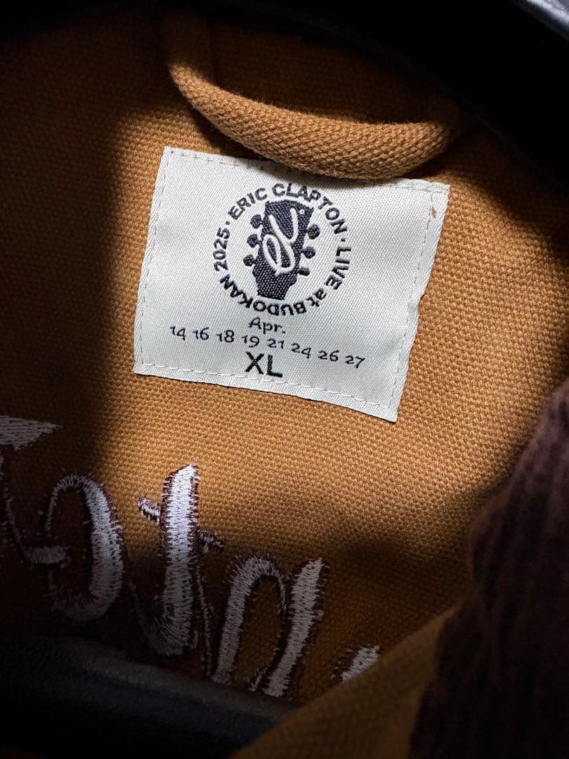 新品 エリック・クラプトン LIVE at BUDOKAN 2025 ジャケット