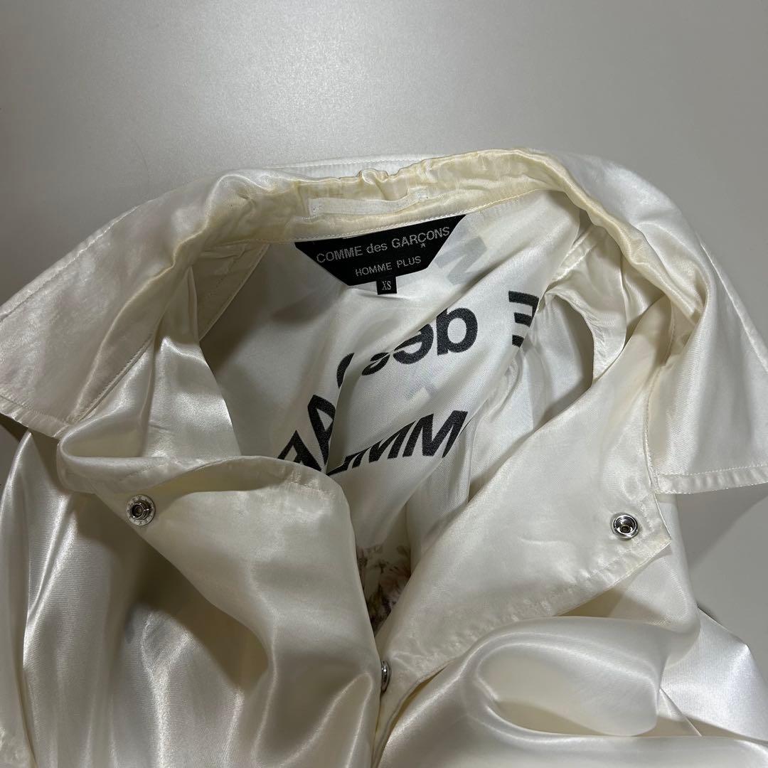 コムデギャルソン オムプリュス キュプラコーチジャケット　22SSサイズXS