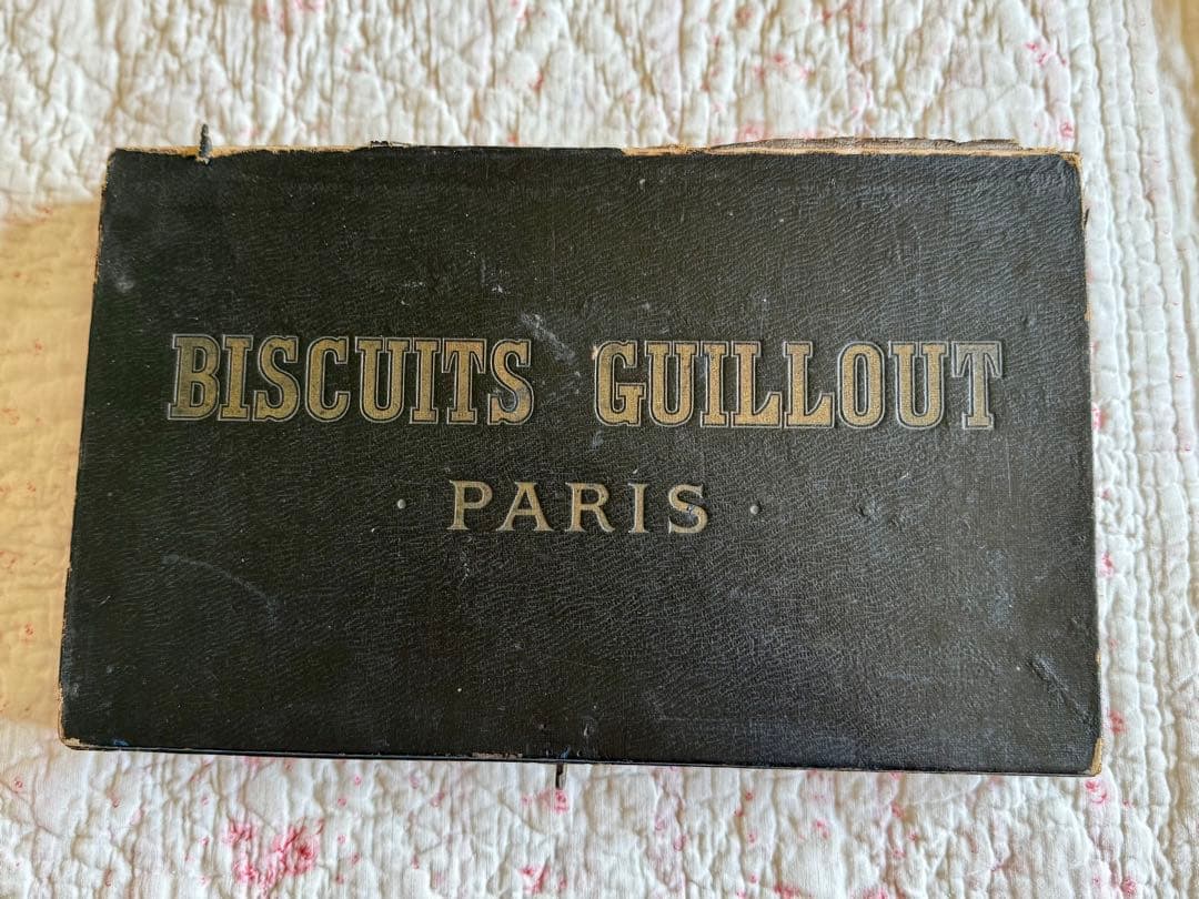 フランス　アンティーク＊BISCUITS GUILLOUT PARIS＊ボックス