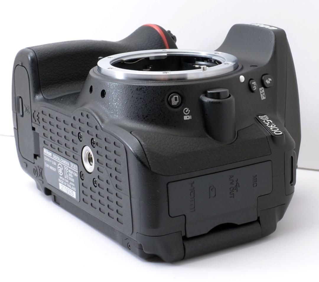 S数約700回！Nikon D5300★AF-Pレンズ★Wi-Fi内蔵