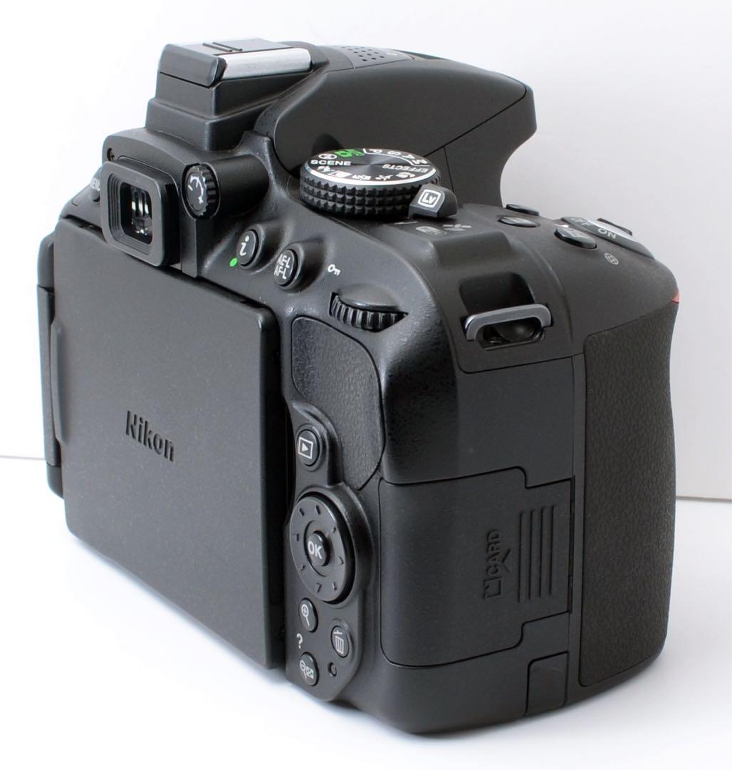 S数約700回！Nikon D5300★AF-Pレンズ★Wi-Fi内蔵