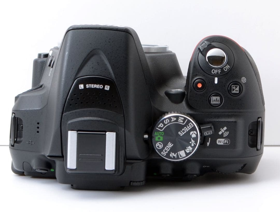 S数約700回！Nikon D5300★AF-Pレンズ★Wi-Fi内蔵