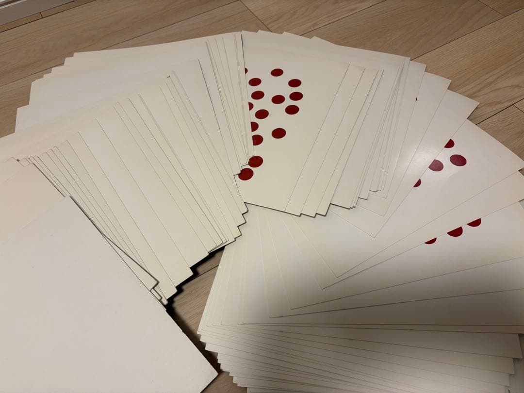 正規品 グレンドーマン ドッツカード 右脳教育 家庭保育園