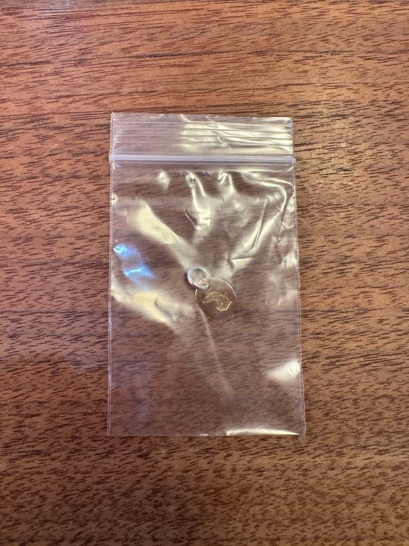 アクセサリー LARRY SMITH EAGLE FACE MEDAL XS 18K