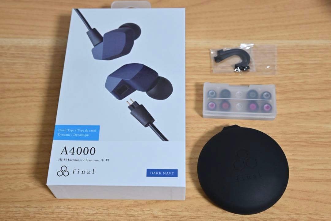 final A4000 イヤホン ダークネイビー