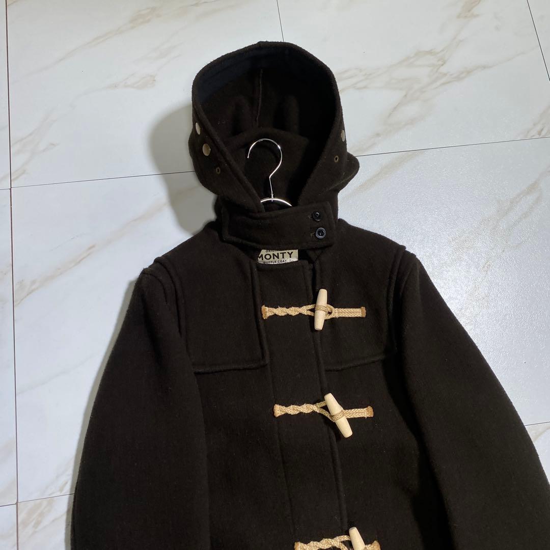 現行⭐︎グローバーオール イギリス製 モンティ ダッフルコート ブラウン XL位