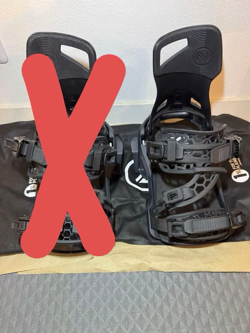 【左足のみ】Nidecker Supermatic 23-24 M Black