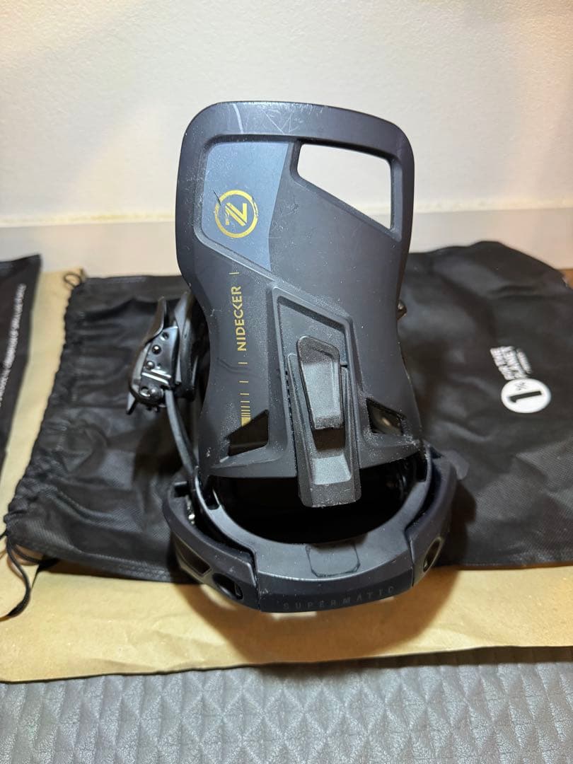 【左足のみ】Nidecker Supermatic 23-24 M Black