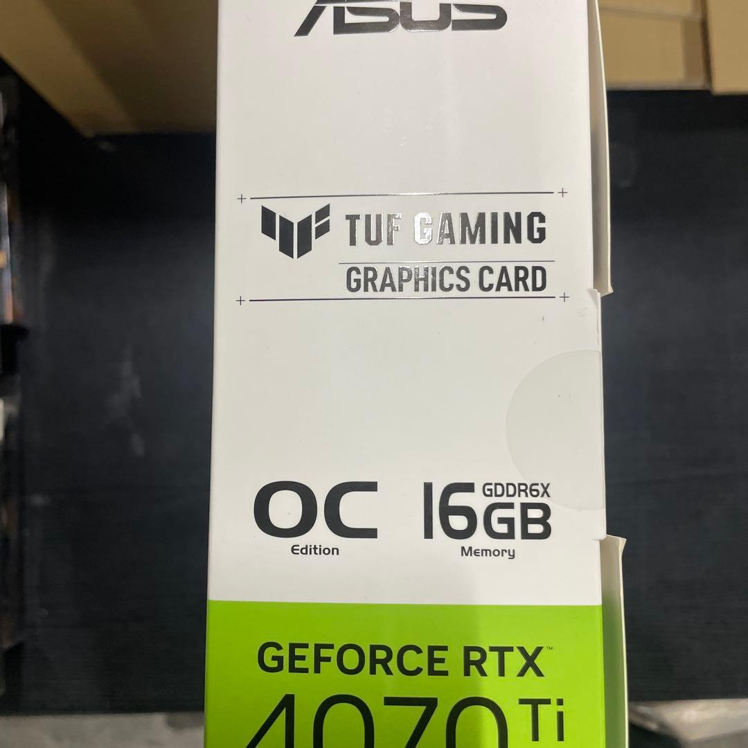 グラフィックボード・グラボ・ビデオカード TUF Gaming RTX 4070 Ti S 16GB White OC