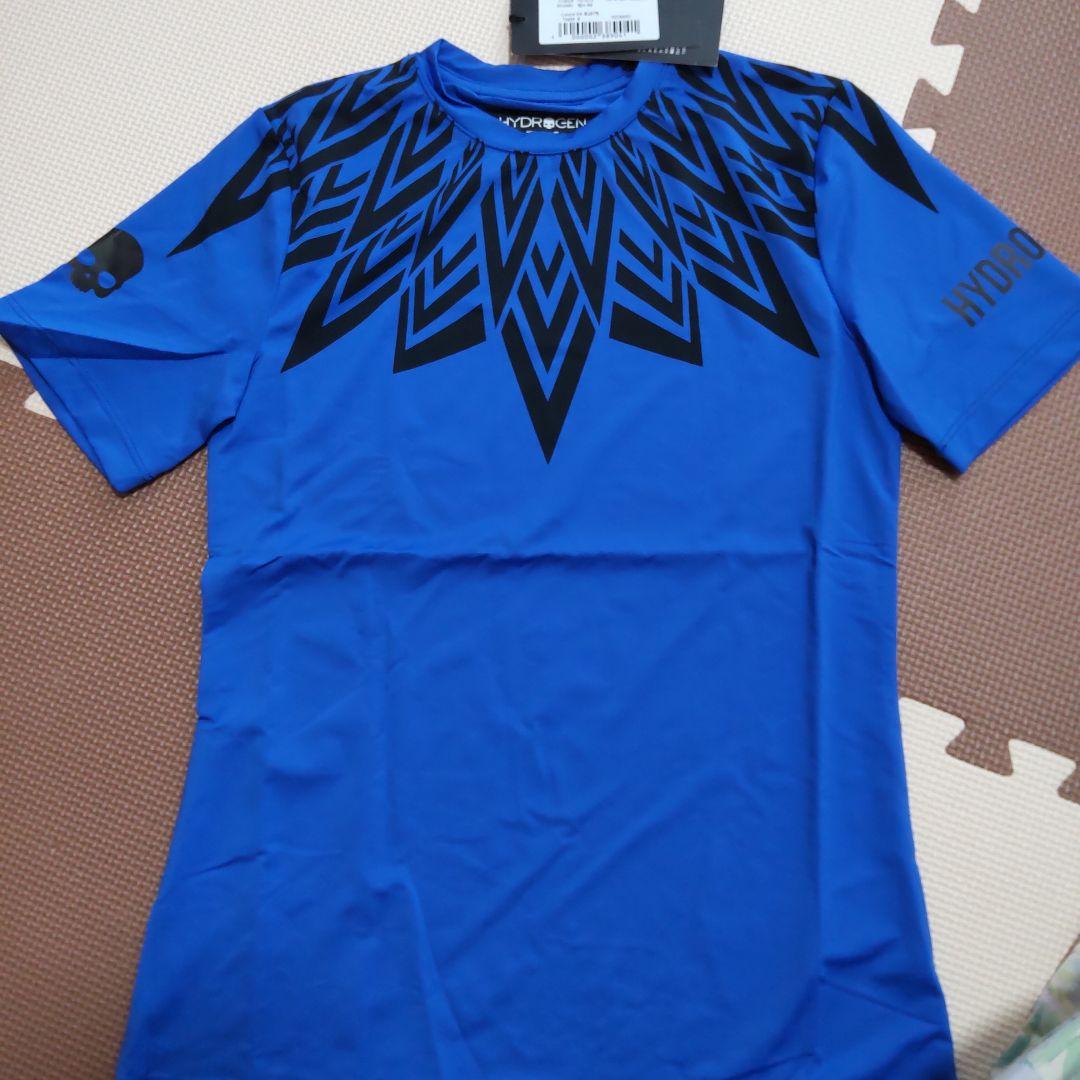 【土日限定セール】HYDROGEN テニスウェア Sサイズ 青　黒　レディース