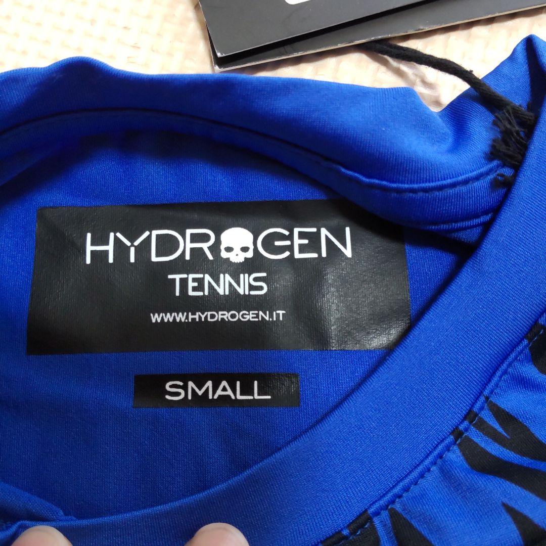 【土日限定セール】HYDROGEN テニスウェア Sサイズ 青　黒　レディース