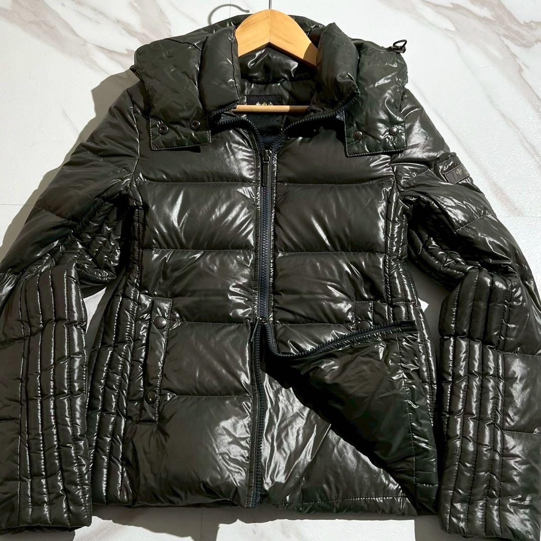 TATRAS タトラス ダウンジャケット クルサ フード取り外し可能 カーキ系