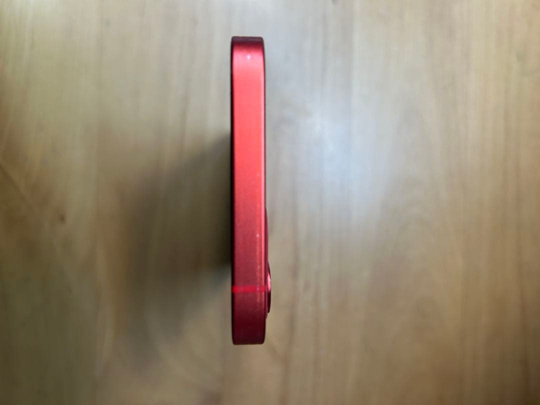 iPhone12本体レッド　128GB SIMフリー　バッテリー最大容量75%