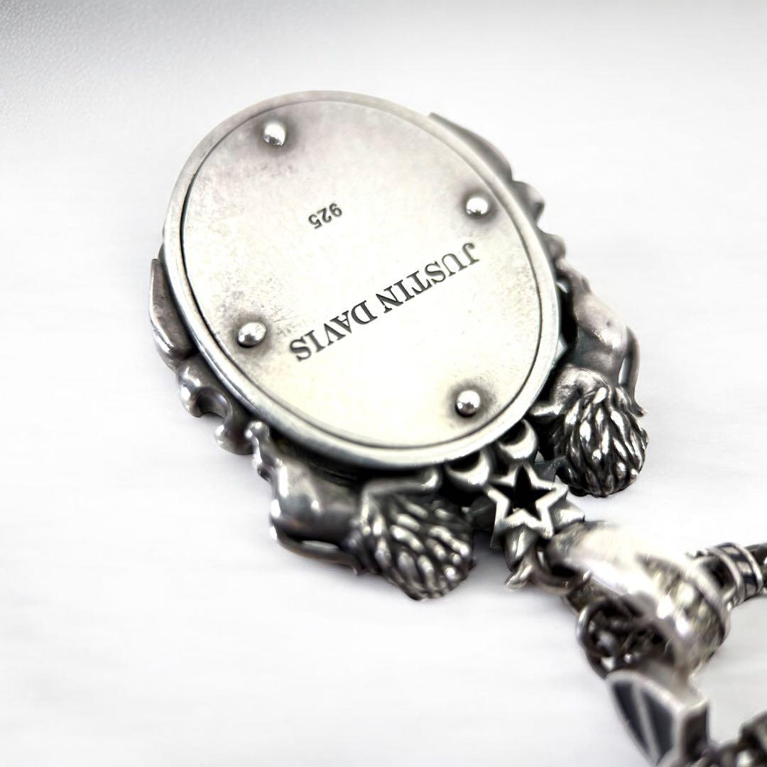 【極希少】ジャスティンデイビス　カメオ　クラウン　ネックレス　925