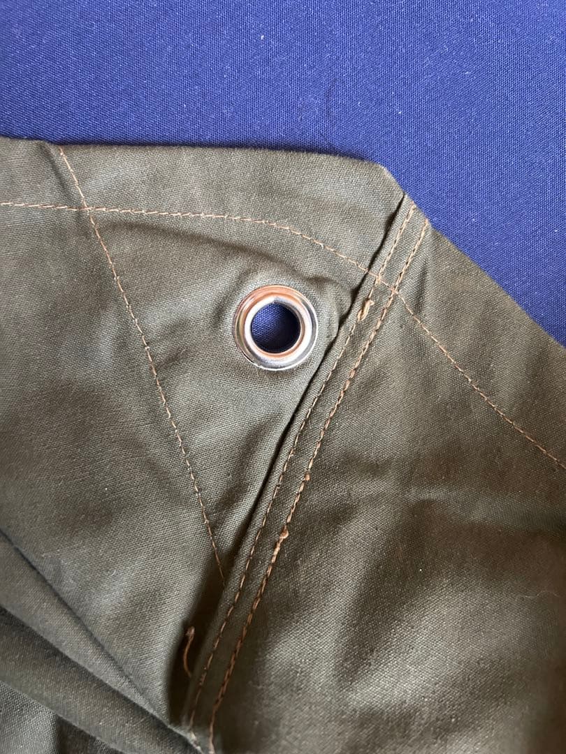 ポーランド軍幕　サイズ3 ファスナー加工済み　military surplus