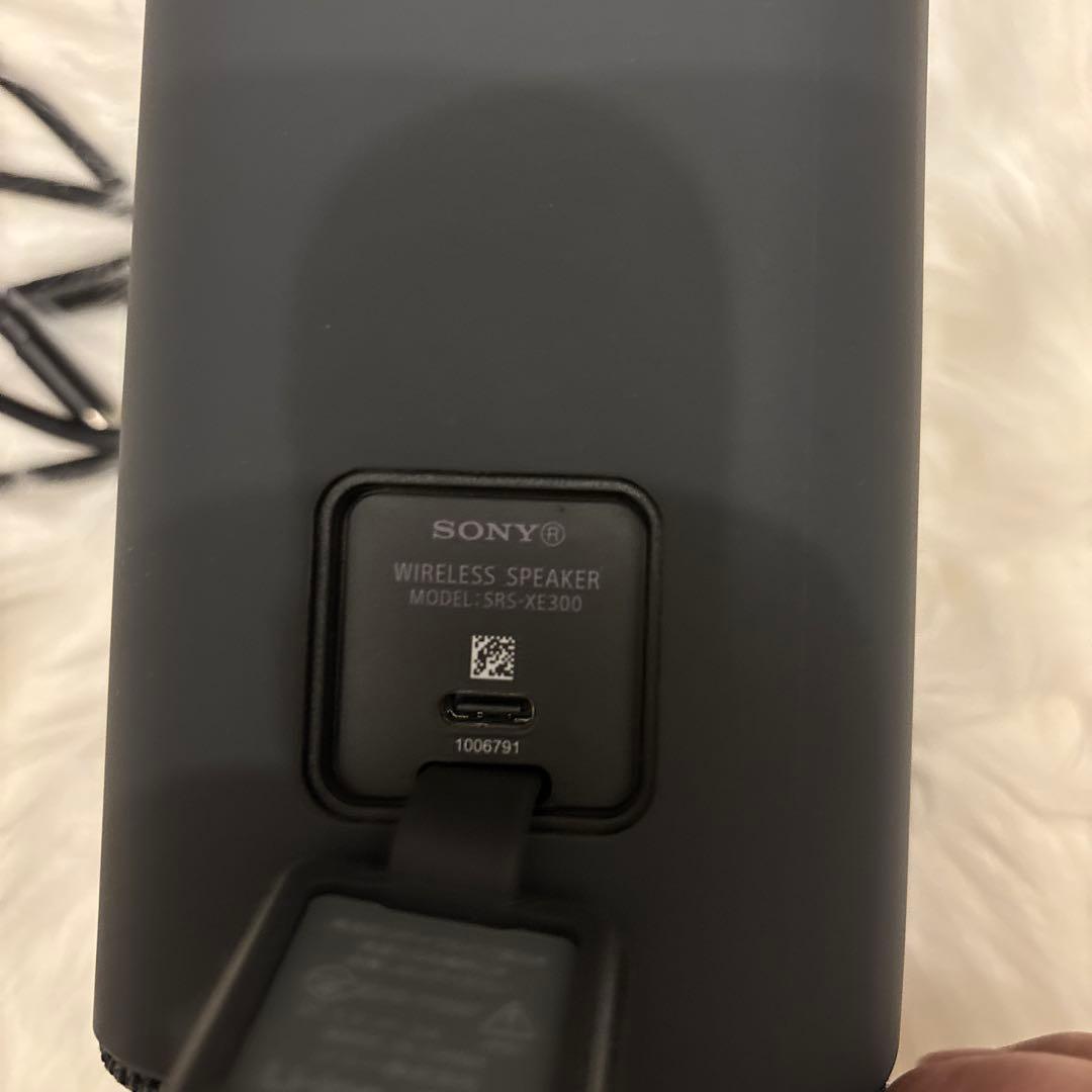 SONY SRS -XE300 Bluetooth スピーカー 充電ケーブル付