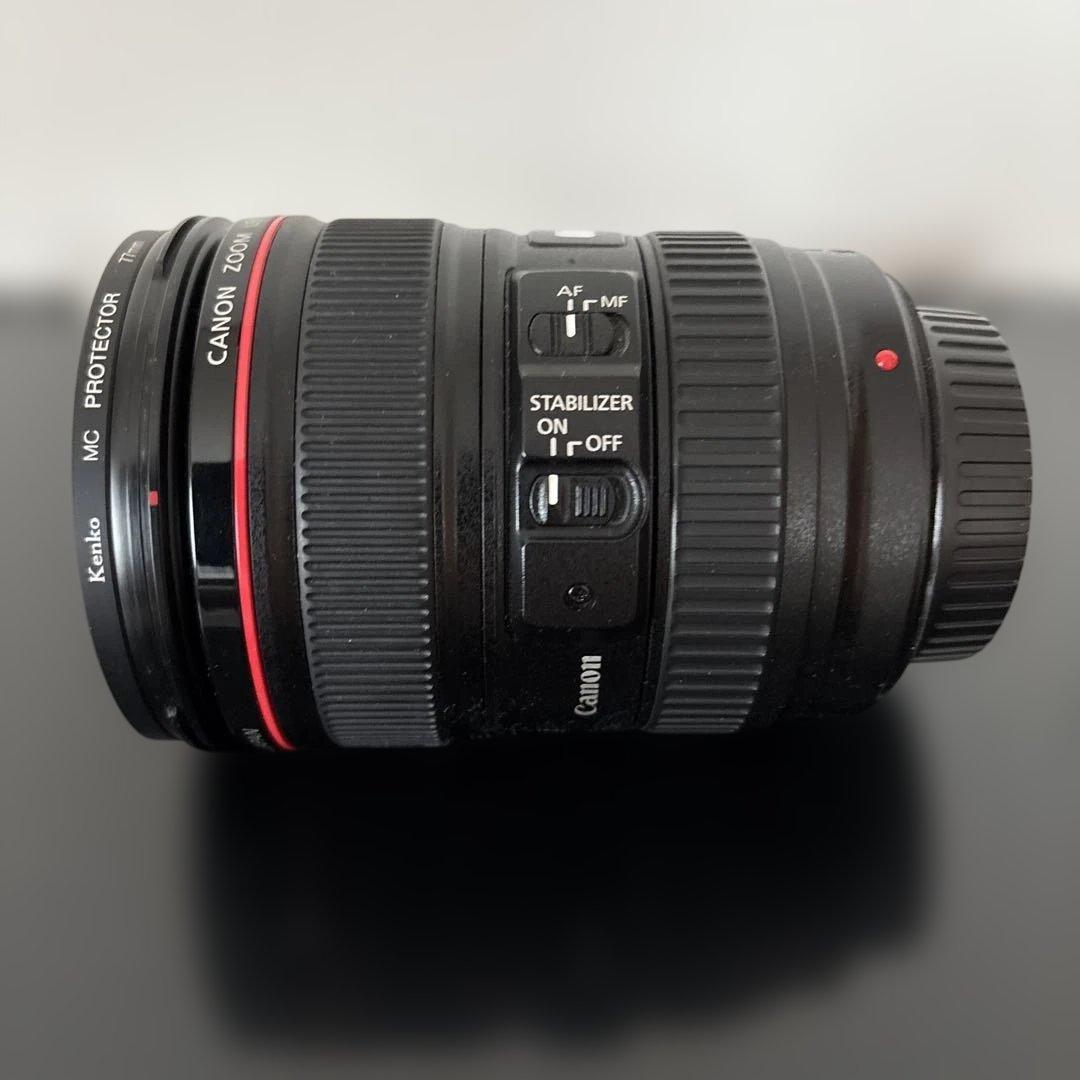 ★美品 ★キャノンズームレンズ EF24-105mm Ｆ/4 L IS USM