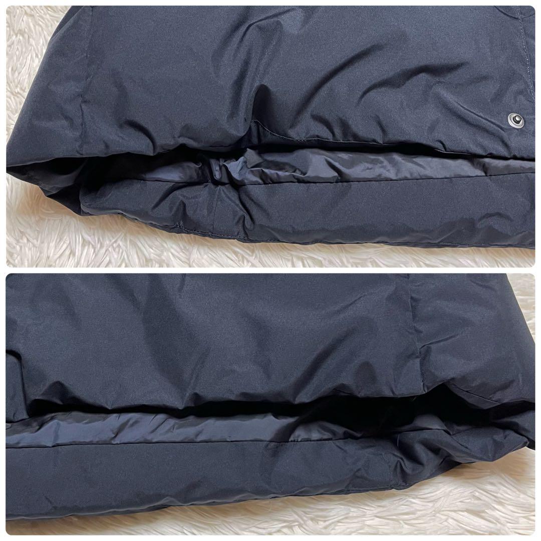 美品 UNIQLO シームレス ダウン ロング 4XL 耐久撥水加工 軽量
