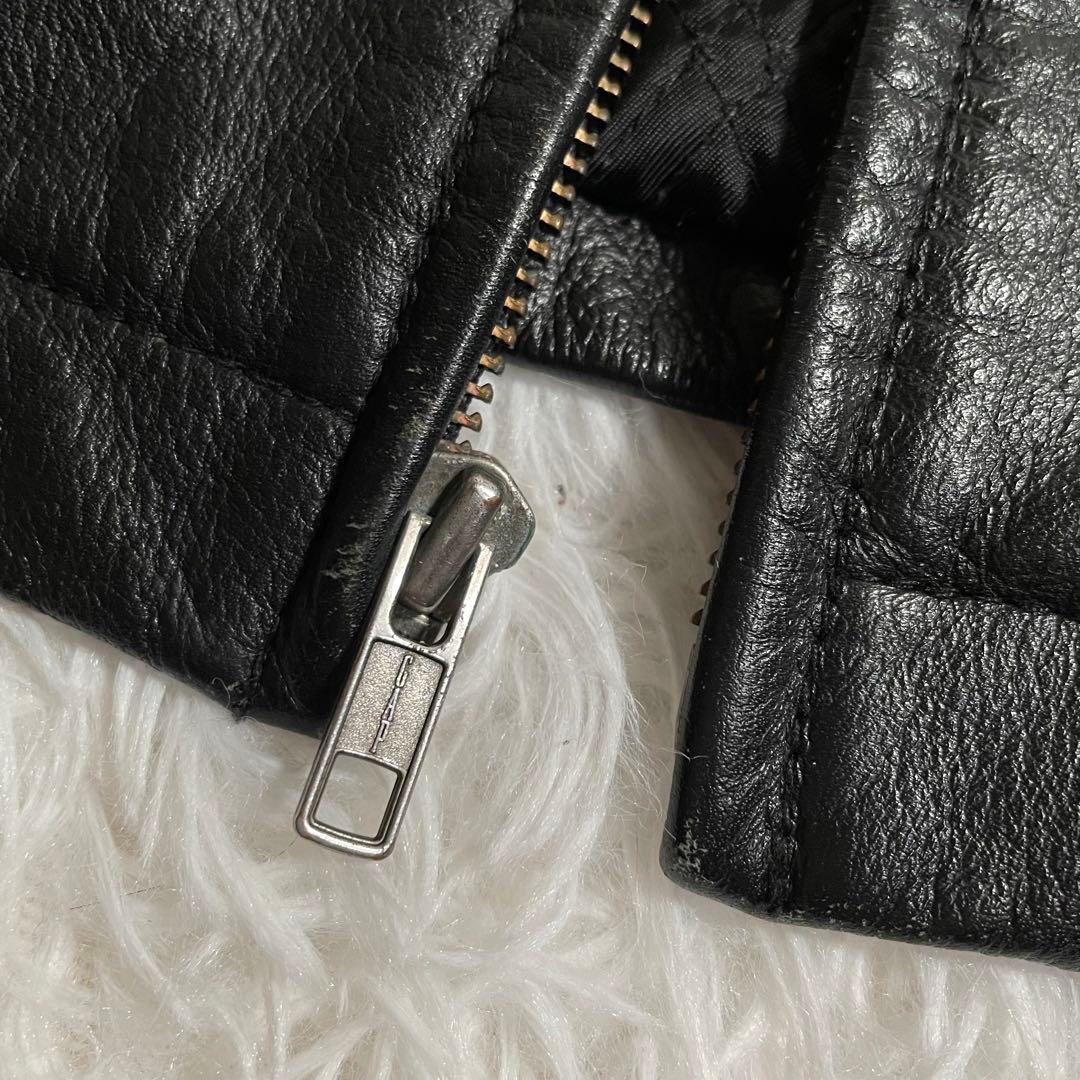 オールドギャップ レザージャケット 襟付き 本革 牛革