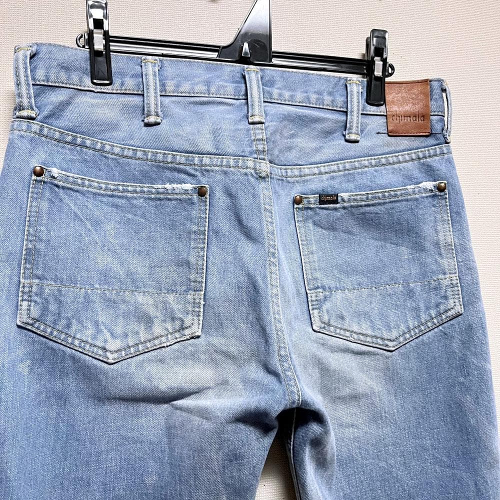 chimala ジャーナルスタンダードラックス ダメージ加工 デニムパンツ 26
