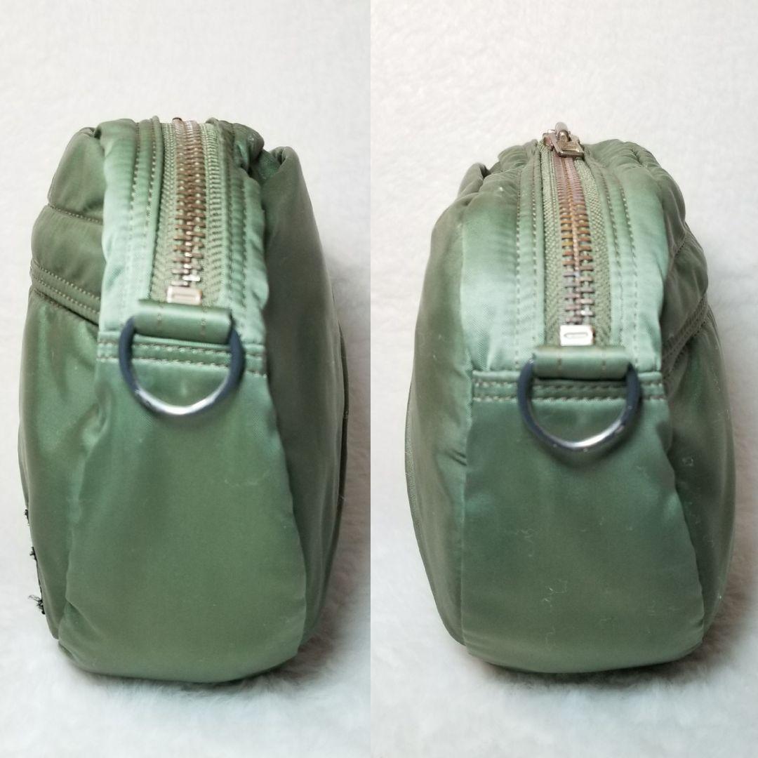 美品　最初期　PORTER タンカー ショルダーバッグ ハーフムーン カーキ