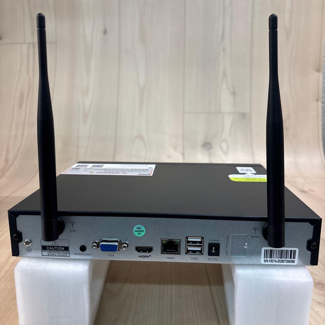 D437 HiSEEU 防犯カメラ WK-4HB613 WiFi-Pro