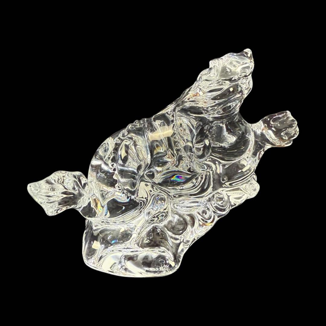 【未使用】Baccarat 干支 辰 クリスタルガラス フィギュリン 置物元箱付