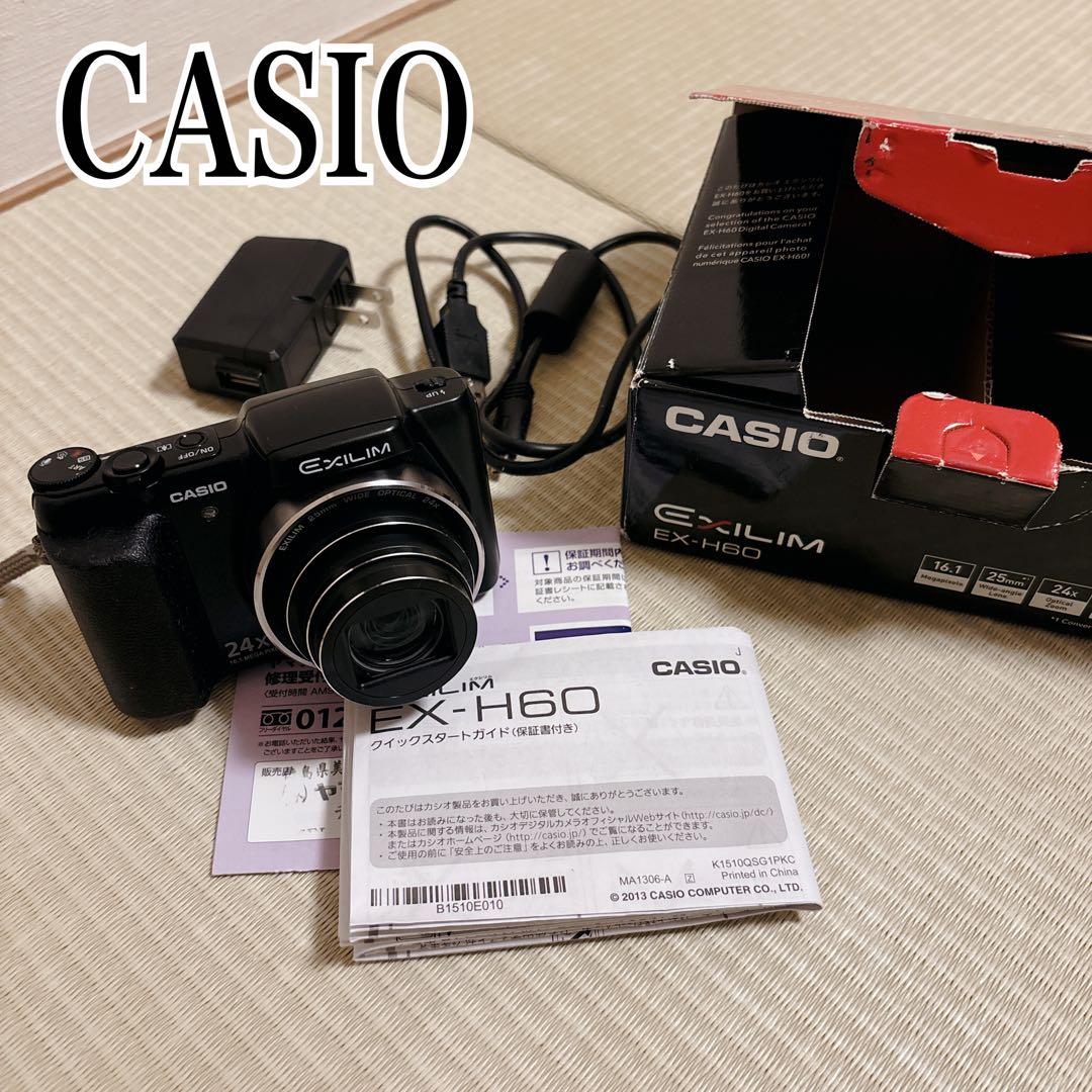 【極美品】 CASIO EXILIM EX-H60 デジカメ　カシオ