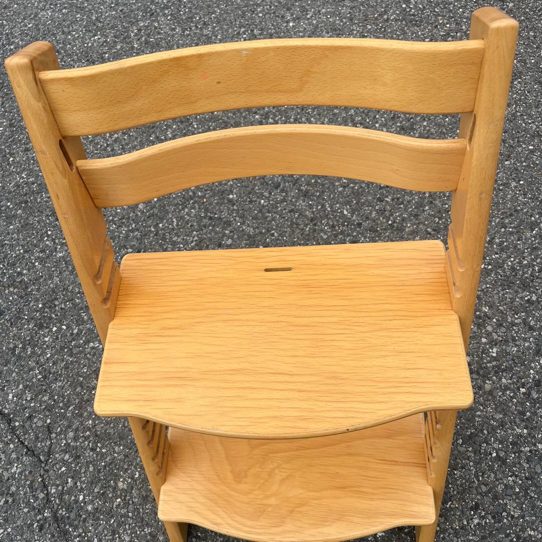 ⭐️美品⭐️STOKKE トリップトラップ シリアル3 ナチュラル ハイチェア