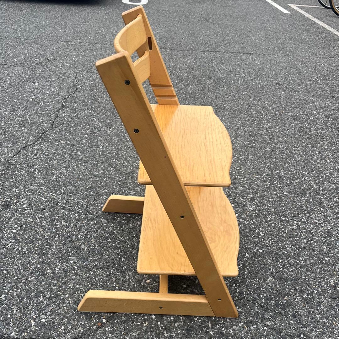 ⭐️美品⭐️STOKKE トリップトラップ シリアル3 ナチュラル ハイチェア