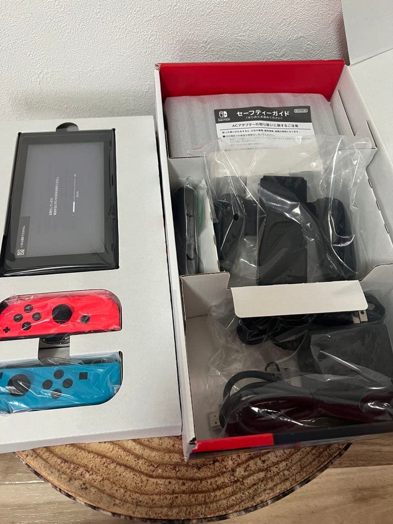 Nintendo Switch ニンテンドースイッチ本体　ネオン⑧