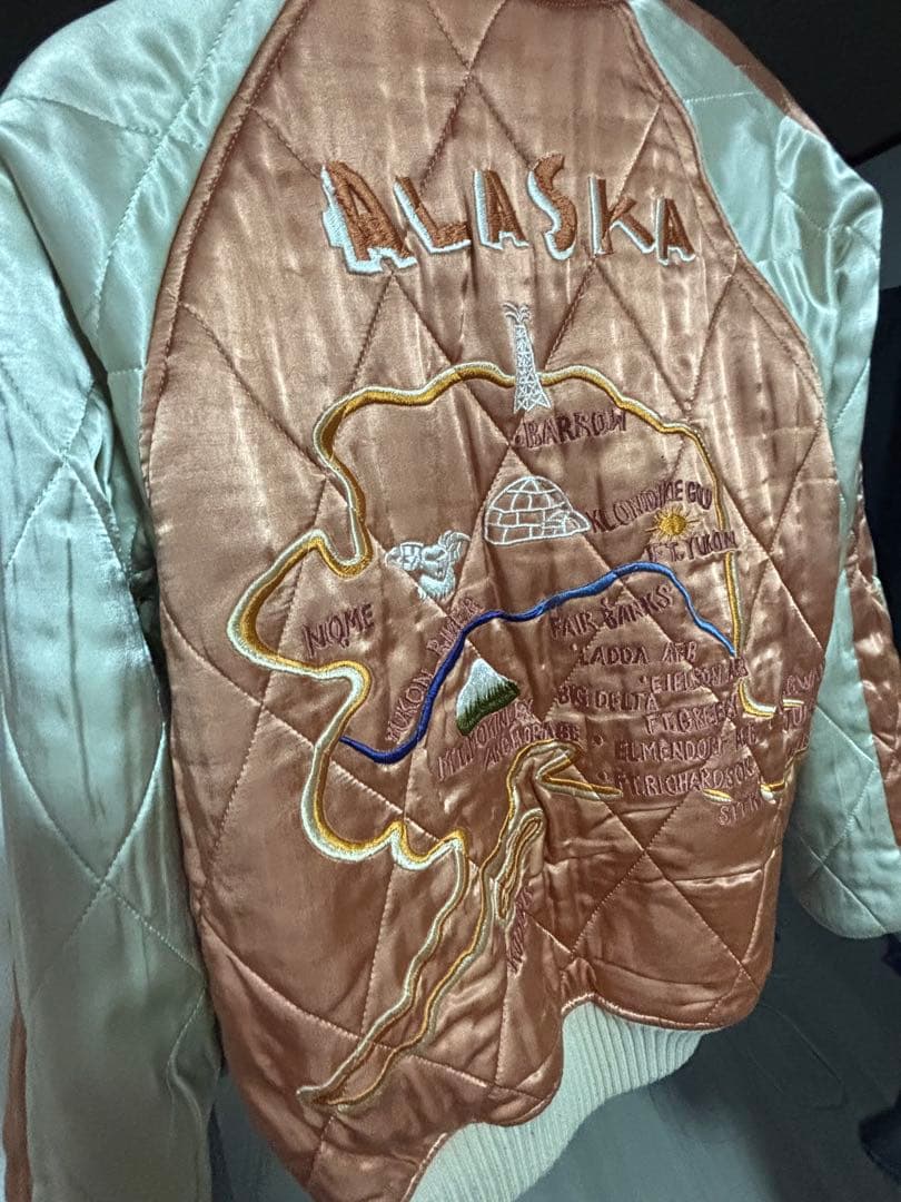 ALASKA 別珍スカジャン