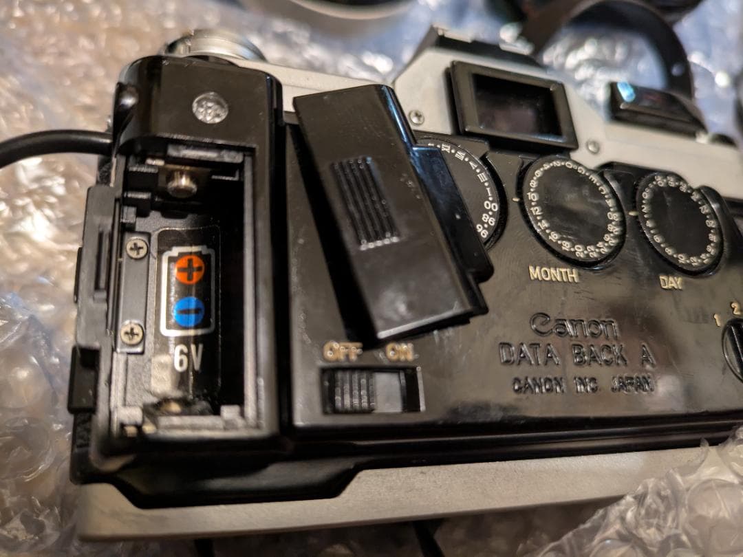 【動作品】Canon AE-1 フィルムカメラ レンズ2本セット