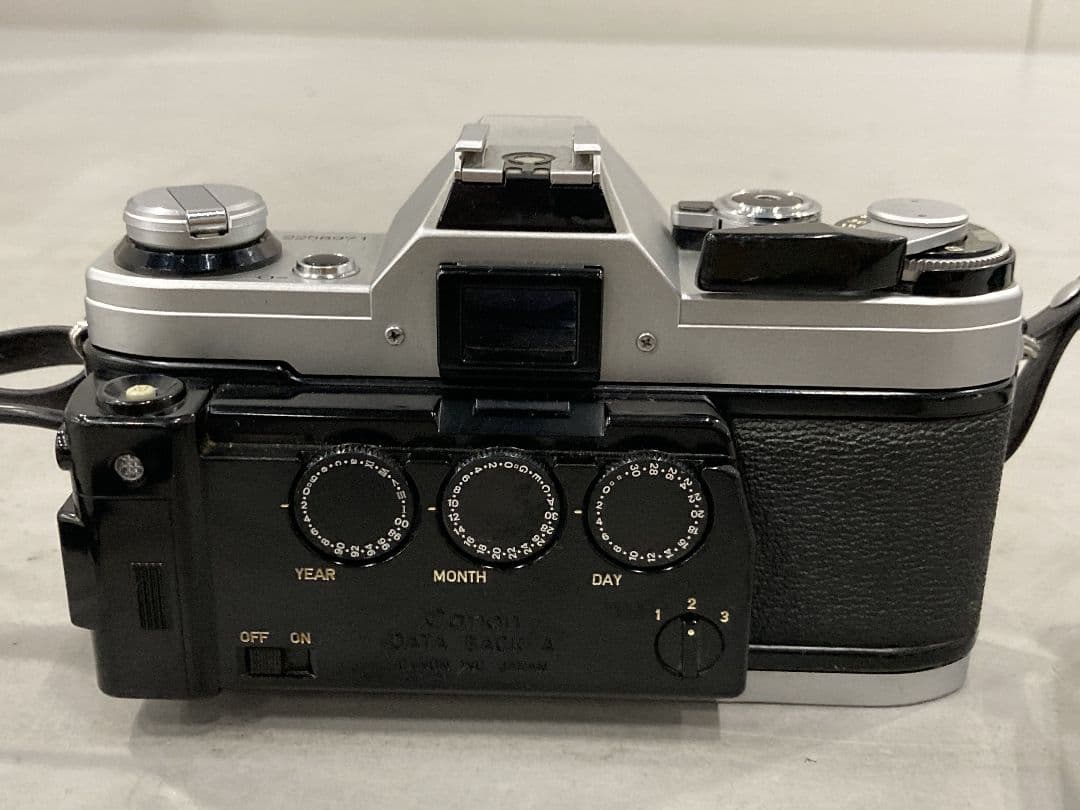 【動作品】Canon AE-1 フィルムカメラ レンズ2本セット