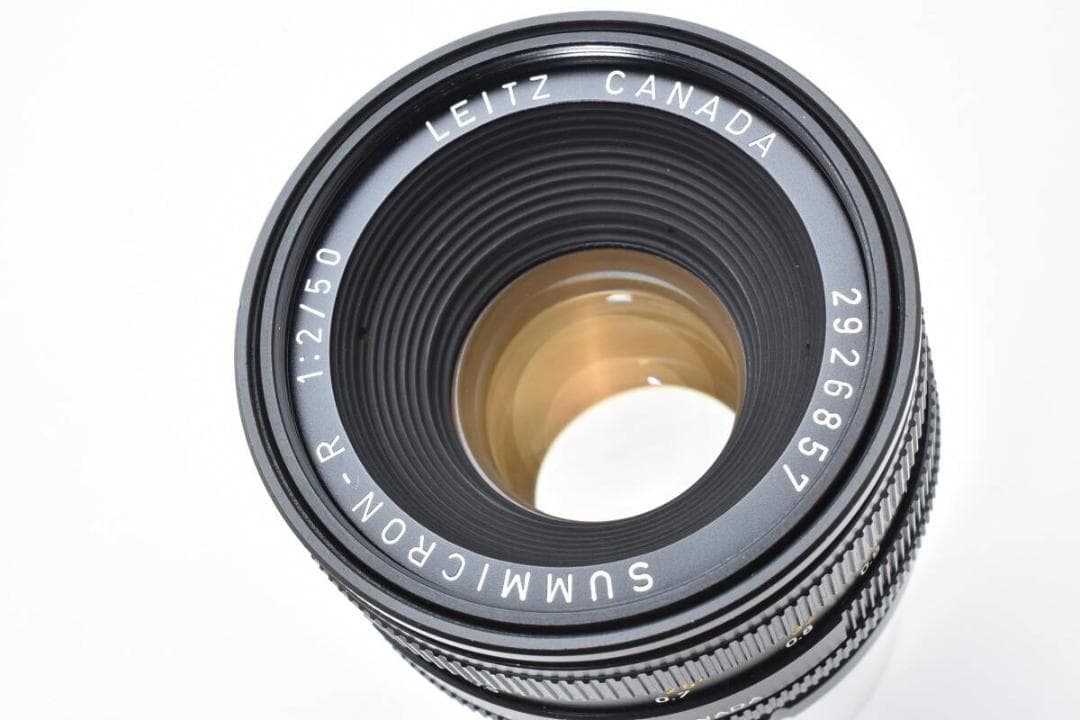【美品】LEICA SUMMICRON-R 50mm F2 3カム #137