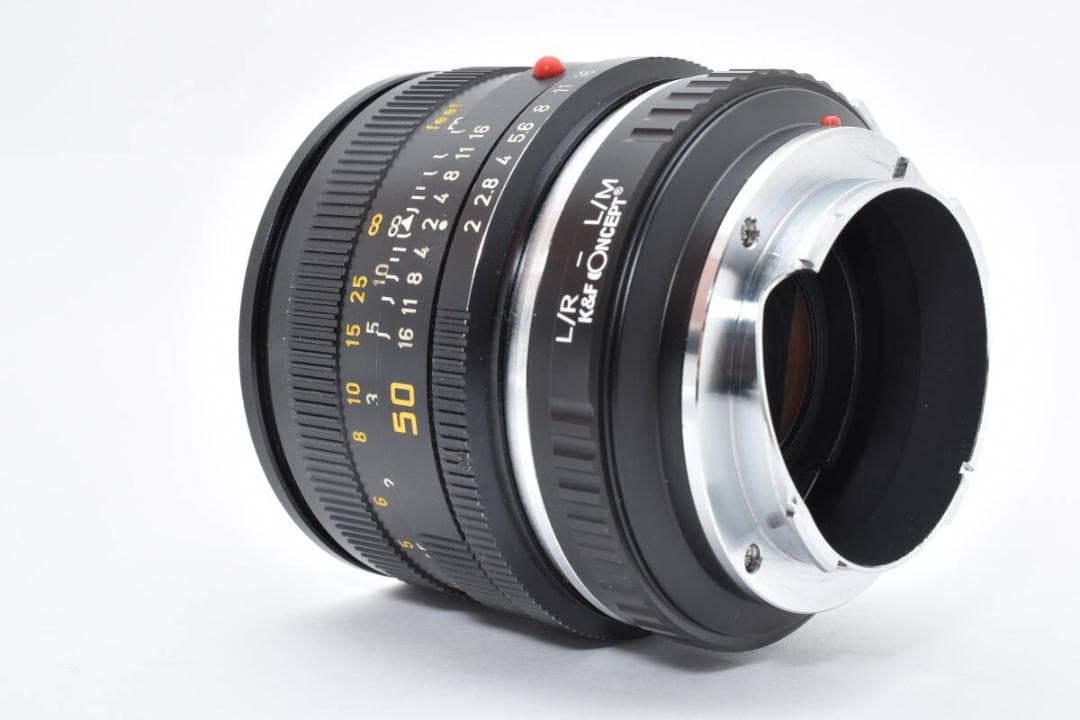 【美品】LEICA SUMMICRON-R 50mm F2 3カム #137