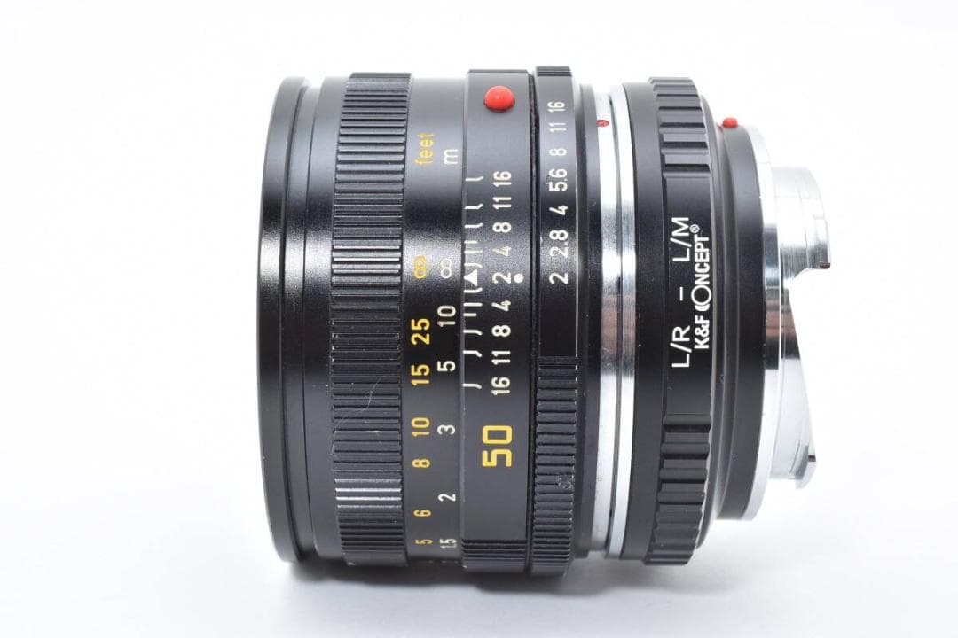 【美品】LEICA SUMMICRON-R 50mm F2 3カム #137