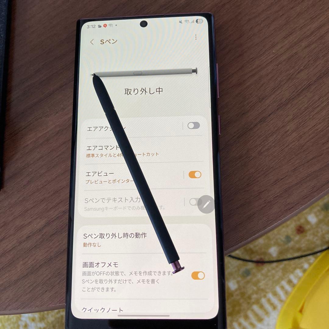 Galaxy S22 Ultra 本体　韓国版12+256 極美品