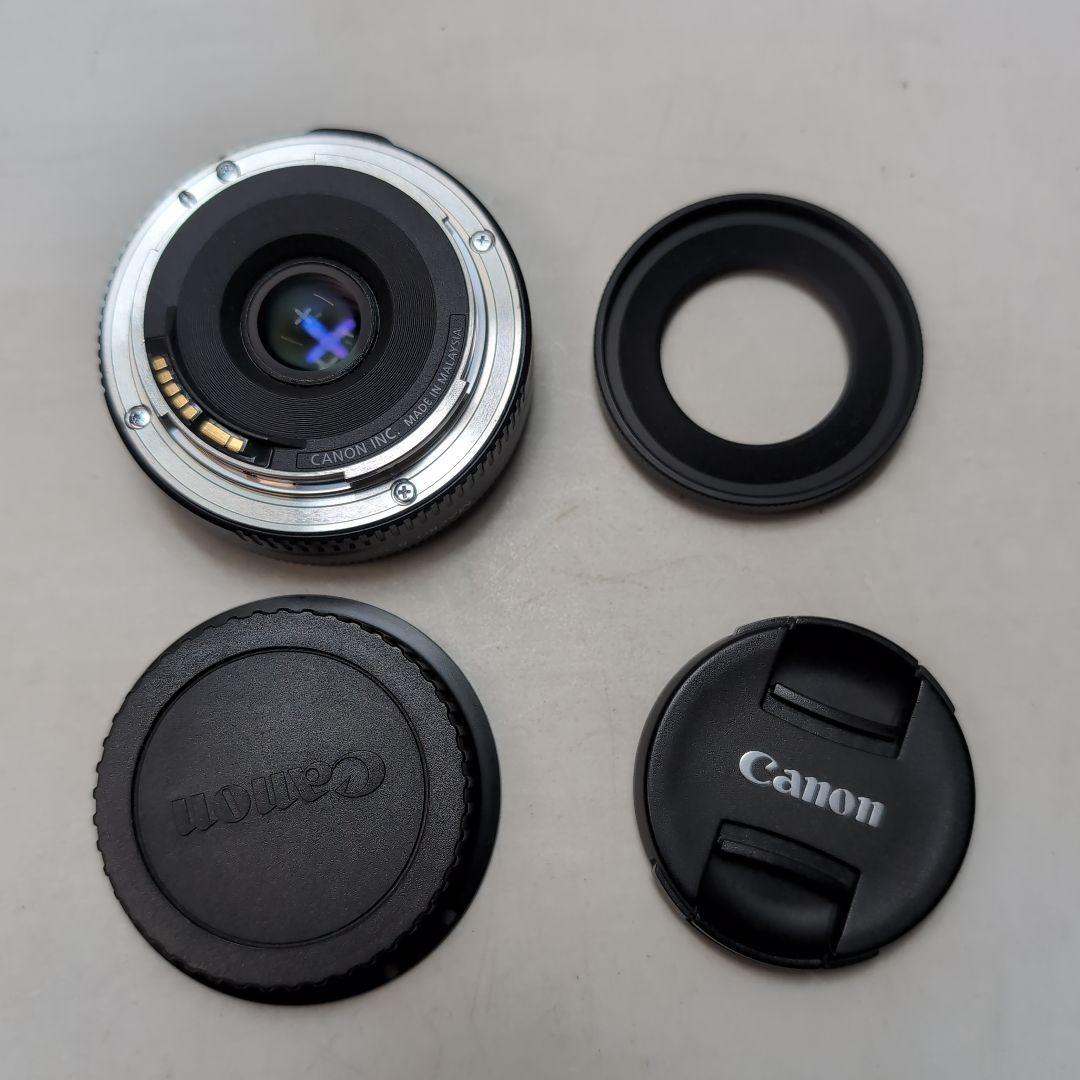 【美品】キヤノン Canon EF 40mm F2.8 STM　レンズフード付き
