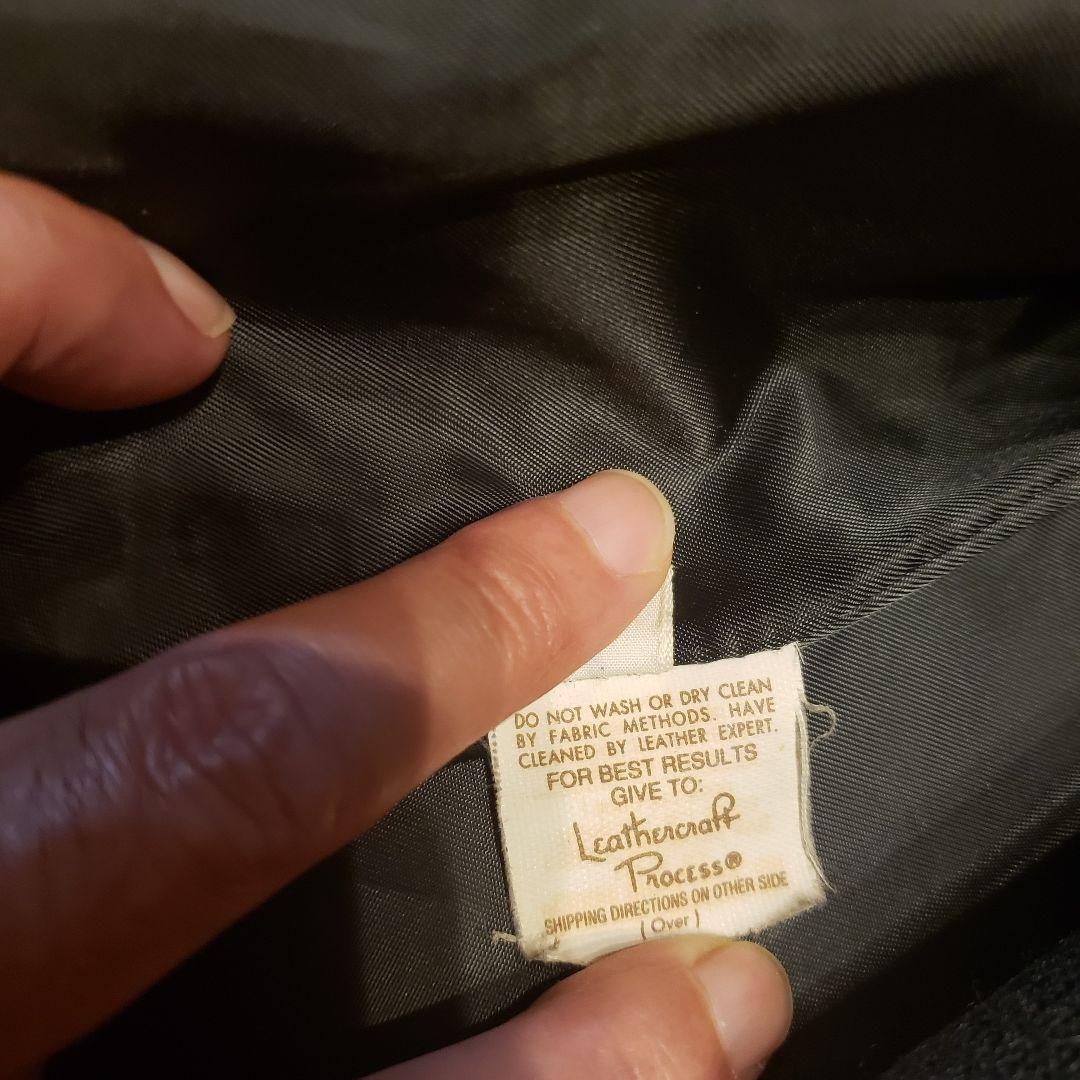 Schott ブラック レザー ジャケット